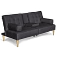 thumbnail image 4 of Sofá Cama Makora Queen con Memory Foam Color Oxford Lino Respaldo Reclinable de 3 Posiciones, 4 of 10