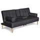thumbnail image 4 of Sofá Cama Makora Queen con Memory Foam Color Oxford Lino Respaldo Reclinable de 3 Posiciones, 4 of 10