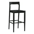 thumbnail image 2 of Moe's Home Collection Owing Wood Bar Stool Black Color, 2 of 4