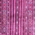 thumbnail image 1 of Ahgly Company Indoor Square Abstract Pink Modern Area Rugs, 5' Square, 1 of 4