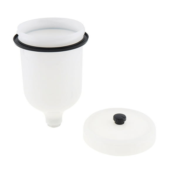 600ml Guns Cup,Plastic Paint Sprayer Cup Replacement for Guns with 16x1.5mm Thread Painting Part