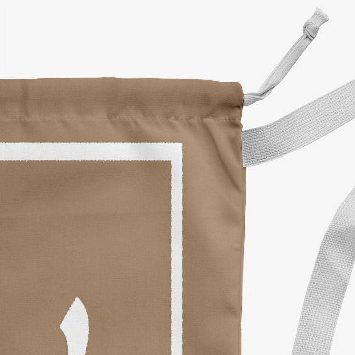 Simply Daisy Classic Monogram 28 x 36 in V Laundry Bag