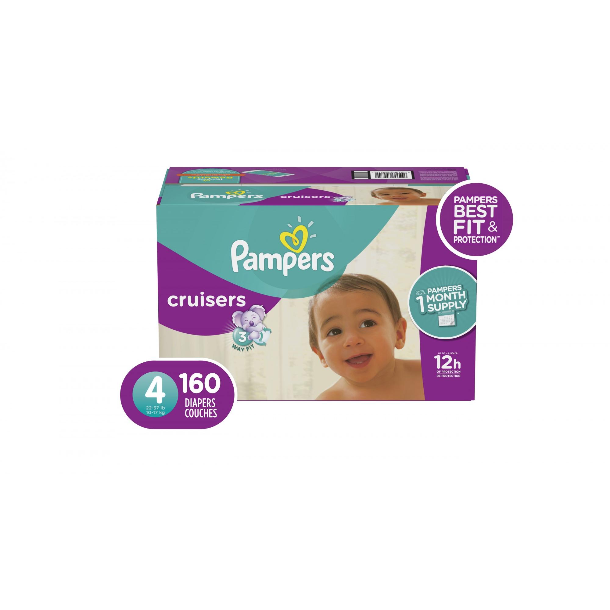 [Save 20] Size 4 & Size 5 Pampers Cruisers Diapers, 288 Total Diapers
