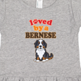 thumbnail image 4 of Inktastic Bernese Mountain Dog Lover Girls Toddler Dress, 4 of 5