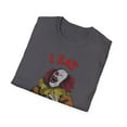 thumbnail image 5 of I Eat Children, Gildan Unisex Softstyle T-Shirt, Clown Graphic Tee, S-3XL, 5 of 5