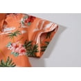 thumbnail image 6 of SSLR Youth Big Girls Flamingo Hawaiian Shirt Casual Short Sleeve Button Down Shirt, 6 of 8