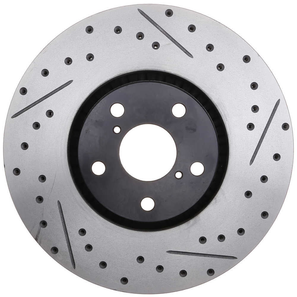 StopTech Power Slot 06-11 Lexus GS Series / 06-12 IS350 Front Left Drilled & Slotted Rotor Fits select: 2021 LEXUS IS 350 F-SPORT