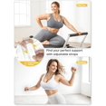 thumbnail image 3 of Support Sports Bras for Women: Padded Adjustable Crossback Full Coverage Bralette for Gym Dance - for C-DDD Large Bust, 3 of 11