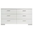 thumbnail image 3 of Felicity 6-drawer Dresser White High Gloss, 3 of 11
