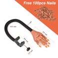 thumbnail image 4 of NXJ INFILILA Practice Hand for Nail Techs, Nail Practice Hand, Nail Trainning Hand, Flexible Nail Practice Hand Kits with 200 PCS Nail Tips, Nail Files and Clipper, Nail Supplies for Na, 4 of 7