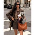 thumbnail image 2 of Bolso de hombro befen Bolso hobo de piel auténtica para mujer, 2 of 7