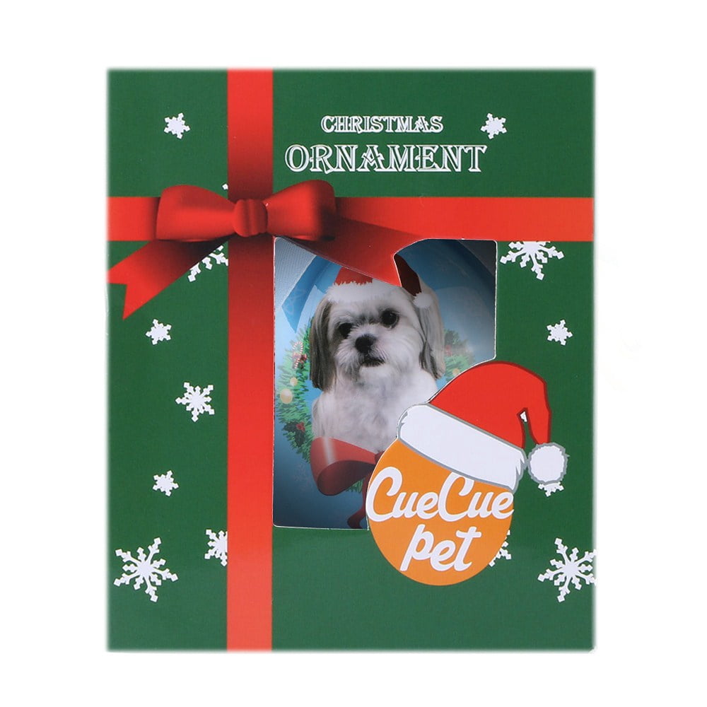Dog Collection Twinkling Lights Christmas Ball Indoor Decorative Ornament