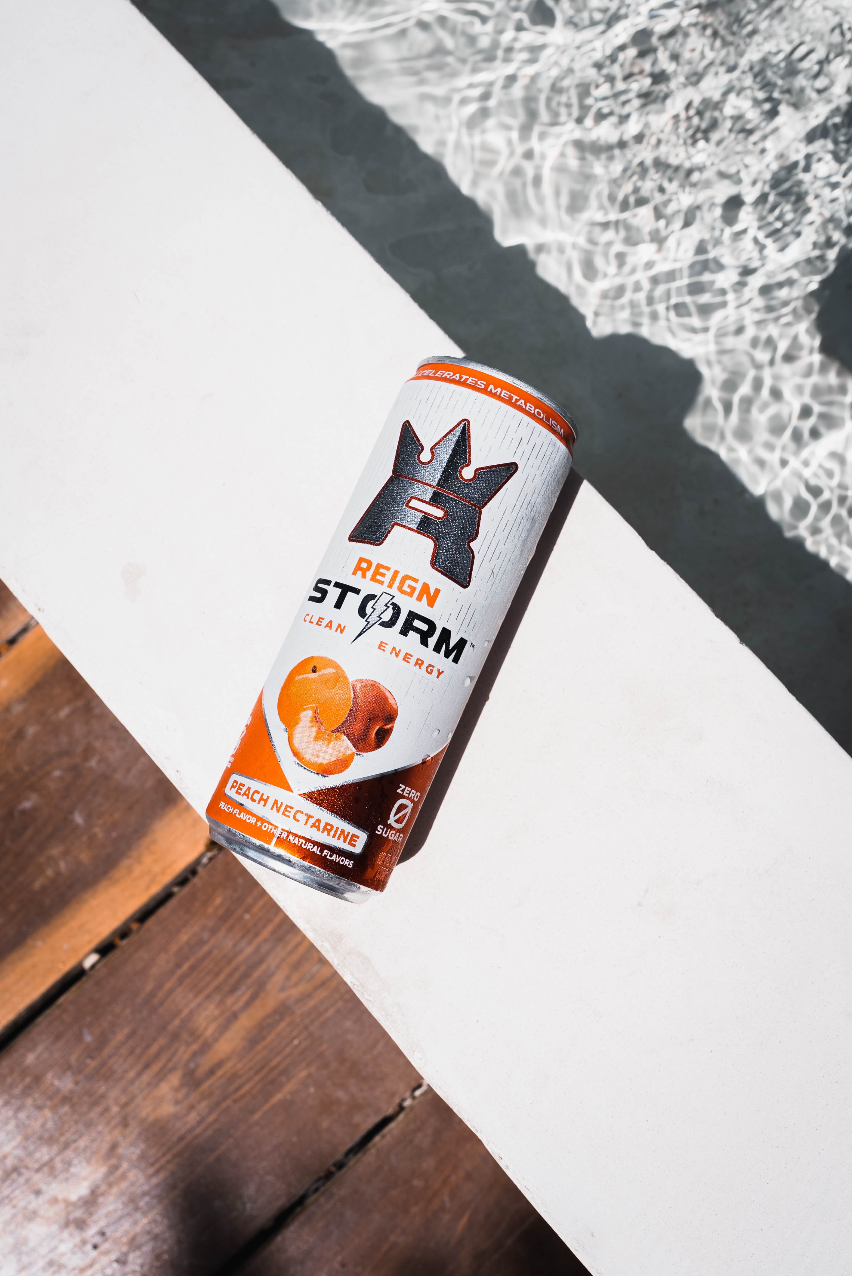 Reign Storm, VP Kiwi Blend, Valencia Orange, Harvest Grape, Clean Energy Drink, 12 fl oz, 12 Pk