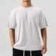 thumbnail image 1 of pstuiky camisetas de hombre, Blusas y camisas de cuello redondo de manga corta de color liso para hombre camisas casuales para hombre l, 1 of 5