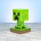 thumbnail image 4 of Lámpara 3D Night Light Paladone Minecraft Creeper de 12 cm, 4 of 8