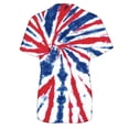 thumbnail image 4 of TSADFHJI Hauts de Noël pour Femmes Manches 3/4 Nouveau T-Shirt Imprimé Col Rond Manches Courtes TTTG Blanc, 4 of 4