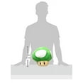thumbnail image 2 of Super Mario Bros Series 1-Up Mushroom Green 11" Pillow Plush Toy [Little Buddy], 2 of 2