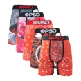 thumbnail image 1 of 5 Pcs sous-Vêtements pour Hommes Boxeurs Mode Imprimé Été Respirant sous-Vêtements pour Hommes Lingerie Confortable Boxeurs Slips Trunks PSD-5 Pcs31 S, 1 of 5