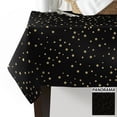 thumbnail image 4 of Star Black Table Cloth Waterproof Dining Tablecloth for Table Kitchen Decorative Coffee Cuisine Party Table Cover, 4 of 7
