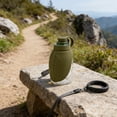 thumbnail image 5 of Portable Dog Water Bottle with Foldable Bowl, Leak Proof Pet Travel Water Dispenser, One Hand Use Outdoor Drinking Bottle for Dogs Cats Walking Hiking Travel, 5 of 5