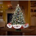 thumbnail image 2 of Fraser Hill Farm 29" Arbre Musical avec Base Rouge et Fonction Neige, 2 of 5