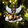 thumbnail image 4 of Hanging Ornament Realistic Looking Waterproof Acrylic God Jesus Dog Hanging Decor Room Pendant Birthday Gift, 4 of 8