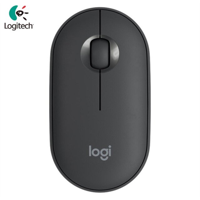 EDTara Logitech Pebble M350 Wireless Mouse Bluetooth-compatible 5.2+2.4G Dual Mode Silent Usb Receiver