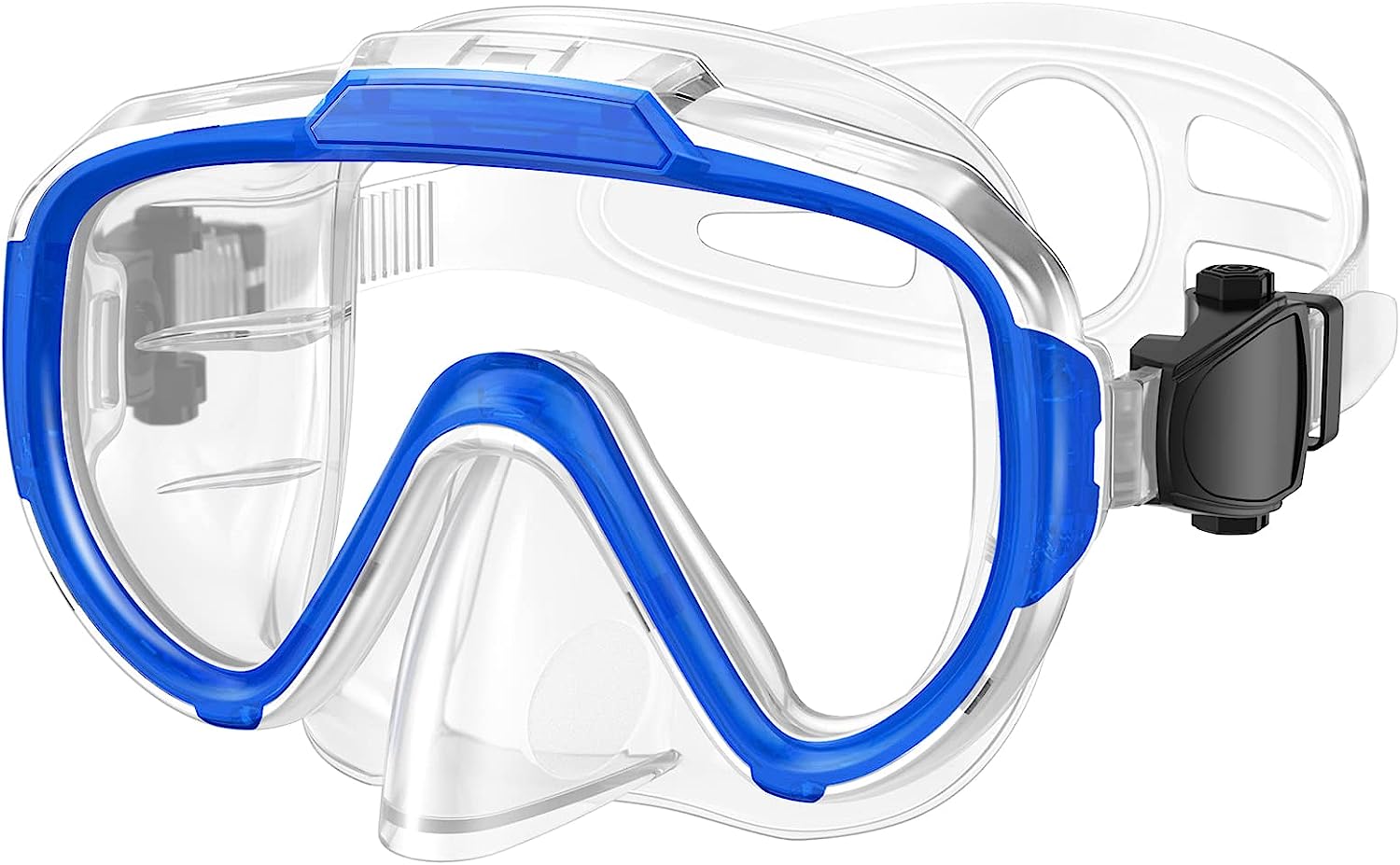 Eye Pop Red and Clear Swimming Sport Goggles For Kids, Ages 4 Years and