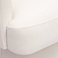 thumbnail image 4 of TOV Furniture Kristen Cream Upcycled Chenille Rolling Desk Chair, 4 of 7