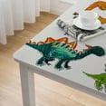 thumbnail image 5 of Acheng Dinosaur Square Tablecloth Washable for Home Kitchen Outdoor Decoration 100% Polyester Fiber 52*52, 5 of 8