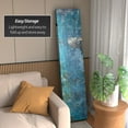 thumbnail image 3 of Oriental Furniture 6 ft. Tall Blue Dream Canvas Room Divider - 3 Panel, 3 of 5