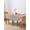 Coral Pink Grey, variant on LightSalmon Gray Ombre Table Cloth, Modern Gradient Abstract Art Waterproof Tablecloth for Rectangle Tables, Reusable Washable Fabric Table Cover for Restaurant Kitchen Dining Tables 54"x108"