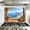 Color 1, variant on Kitchen Backsplash Peel and Stick Wall Murals Fantasy Forest teal Colorful Trees Bridge fairy tale Removable Mural 35.4"W x 23.6"H, Oil Proof Vinyl Wallpaper for Fireplace & Behind Stove