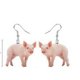 thumbnail image 2 of Pendientes acrílicos con forma de cerdo, 2 of 6