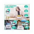 thumbnail image 4 of 60W Adult Electric Lunch Box, 1.5L 3-In-1 Portable Lunch Box Heater For Work, Suitable For Heating Lunch Box Food In Car/Truck/Office, Fast Heating, Leakproof, Portable,School Supplies, 4 of 5