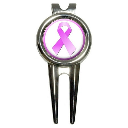 Breast Cancer Pink Ribbon Golf Divot Repair Tool