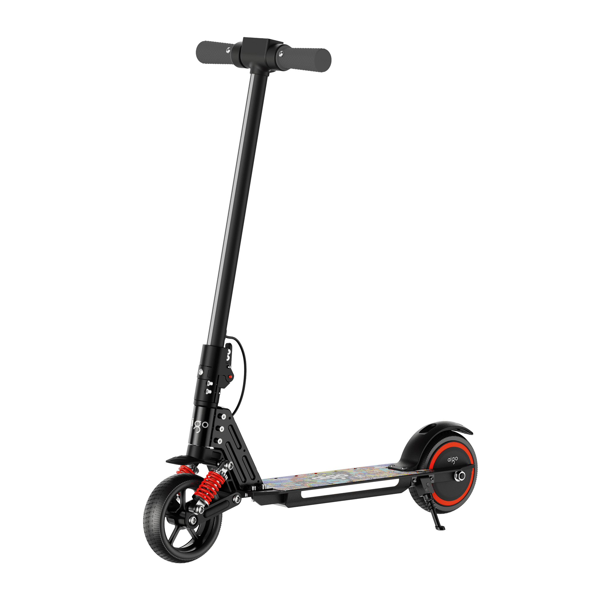 Aigo HappyRoll Kids Electric Scooter E3，Dual, Solid tires，toddler electric scooter，easy roller scooter