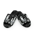 thumbnail image 2 of COEQINE Ghost Spider Web Print Open Toe Slippers for Women, Comfortable Fuzzy Sandals Warm Slides Soft Halloween Indoor House Shoes for Men, Slippers Open Toe Cute Womens Footwear, 44-45, 2 of 7