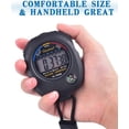 thumbnail image 2 of [4 Pack] Sports Stopwatch Timer,Professional Digital Stopwatch with Calendar Alarm Compass, Multi Handheld Stopwatch Timer for Swimming Running Footba, 2 of 5
