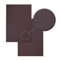 thumbnail image 3 of Ample Decor Cotton Bath Mats 1 Pack 34x20 inches 1350 GSM - for Bathroom Floor, Shower - Brown, 3 of 7