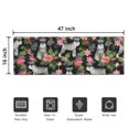 thumbnail image 5 of Schnauzer with Pioneer Flower Door Rugs,Washable Non Slip Door Mats Indoor,Decorative Door Mats,Entry Mat Indoor for Entrance,Bedroom,Kitchen,Bathroom,16"x47", 5 of 6