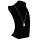 thumbnail image 4 of Collar de Cristal de Imitación Circón Artificial con Collares para Mujeres Plata, 4 of 9