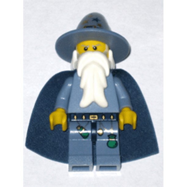 LEGO Castle Fantasy Era Good Wizard with Cape Minifigure Walmart
