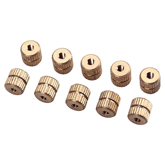 Eigraketly Tuerca de inserción de rosca resistente al desgaste, tuerca moleteada ligera, tornillo de montaje Flexible, pieza de instrumento Musical, Accesorios para instrumentos musicales Eigraketly OD026998-00