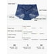 thumbnail image 5 of Panties for Women Sexy Lace Floral Underwear Briefs Hipster Panty Navy Blue XS, 5 of 5