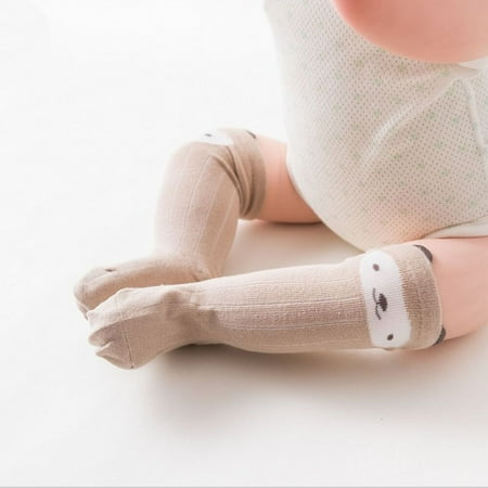 

Breathable Spring Summer Toddlers Leg Warmers Cute Cartoon Thin Mesh Girl Boy Baby Knee Socks Newborn Infant Long Tube Socks Kids Pantyhose Socks S 0-1YEARS KHAKI-MONKEY