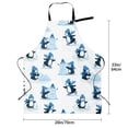 thumbnail image 5 of Lsque Penguin Winter Fun Waterproof Apron Chef Aprons for Men Heavy Duty Chemical Work Apron Extra Long Grilling Aprons with Adjustable Bib Apron, 5 of 9