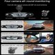 thumbnail image 3 of 360° Full View Car Dashcam System Wireless,4 Channel Wifi Dash Cam for Cars Front/Rear/Left/Right,1080p HD Car Camera Wireless with Card, Night Vision, Loop Recording, Parking Monitor (NO WIFI, 32GB), 3 of 7