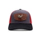 thumbnail image 2 of KNITE Gorra Farmer Rooster Silver Trucker Hombre Ajustable Estilo Rancho Gallo, 2 of 5