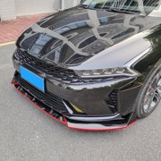 Front Bumper Lip Splitter Spoiler for 2021-2025 Kia K5 EX LX GT Gloss Black